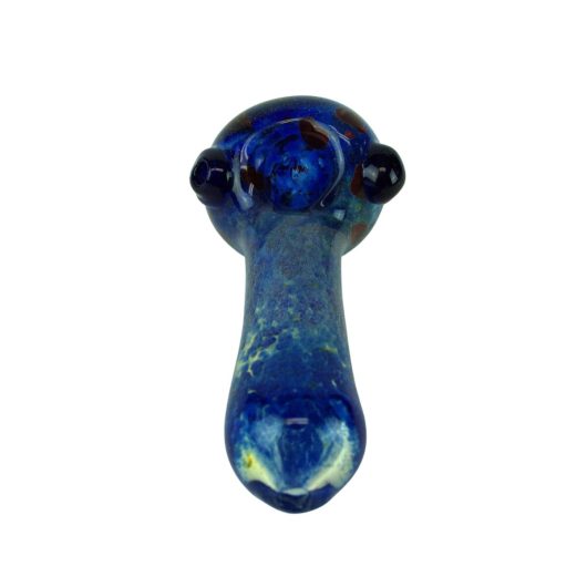 deep blue glass pipe