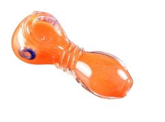 autumn orange color hand pipe