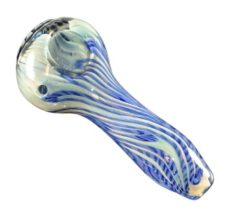 Blue Tornado Glass Pipes