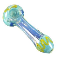 Teal Blue Glass Pipes